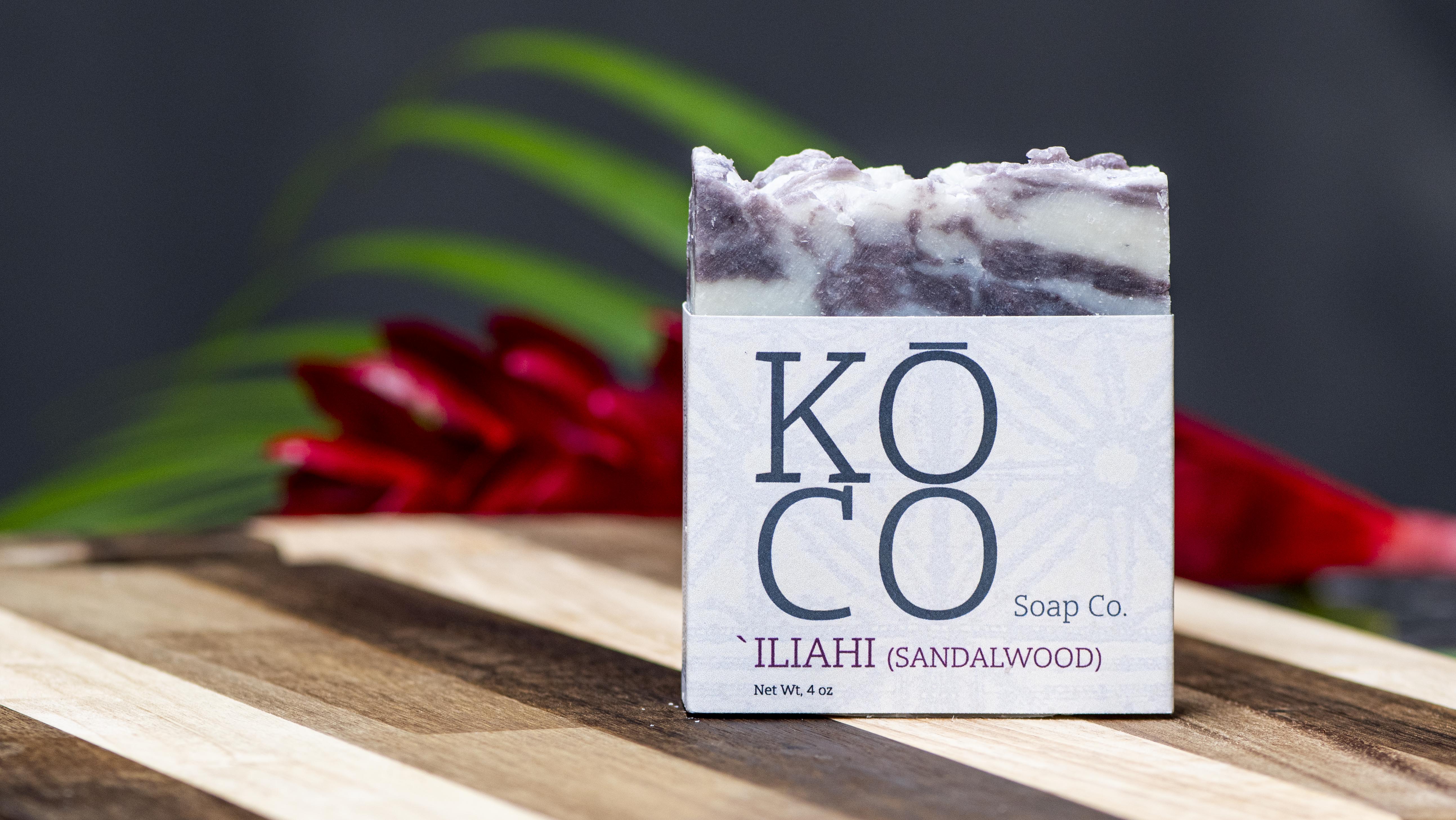`Iliahi (sandalwood) 4oz bar