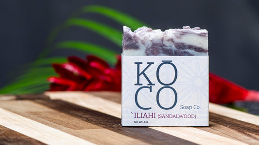 `Iliahi (sandalwood) 4oz bar