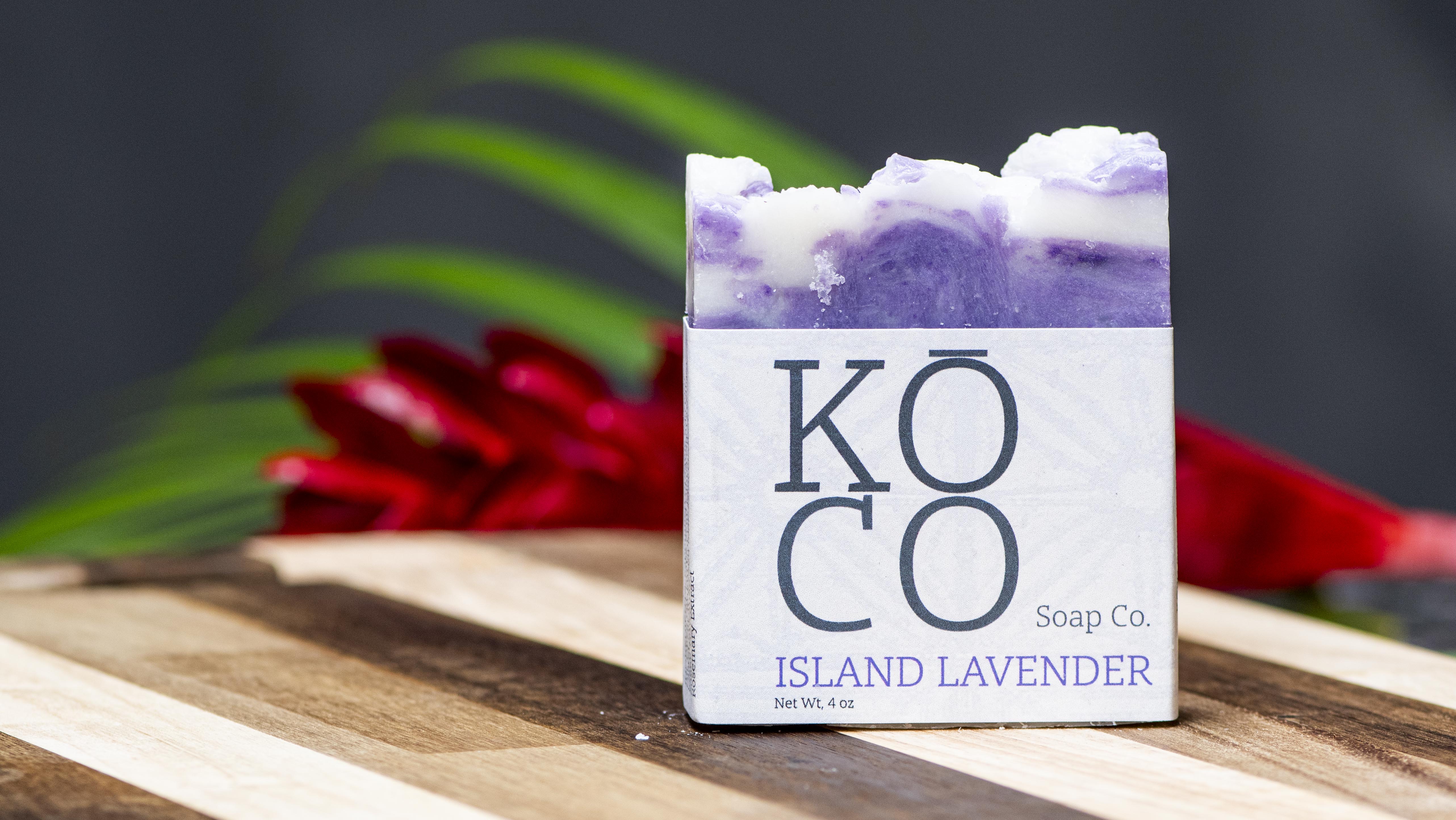 Island Lavender 4 oz bar