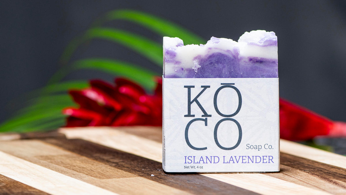 Island Lavender 4 oz bar