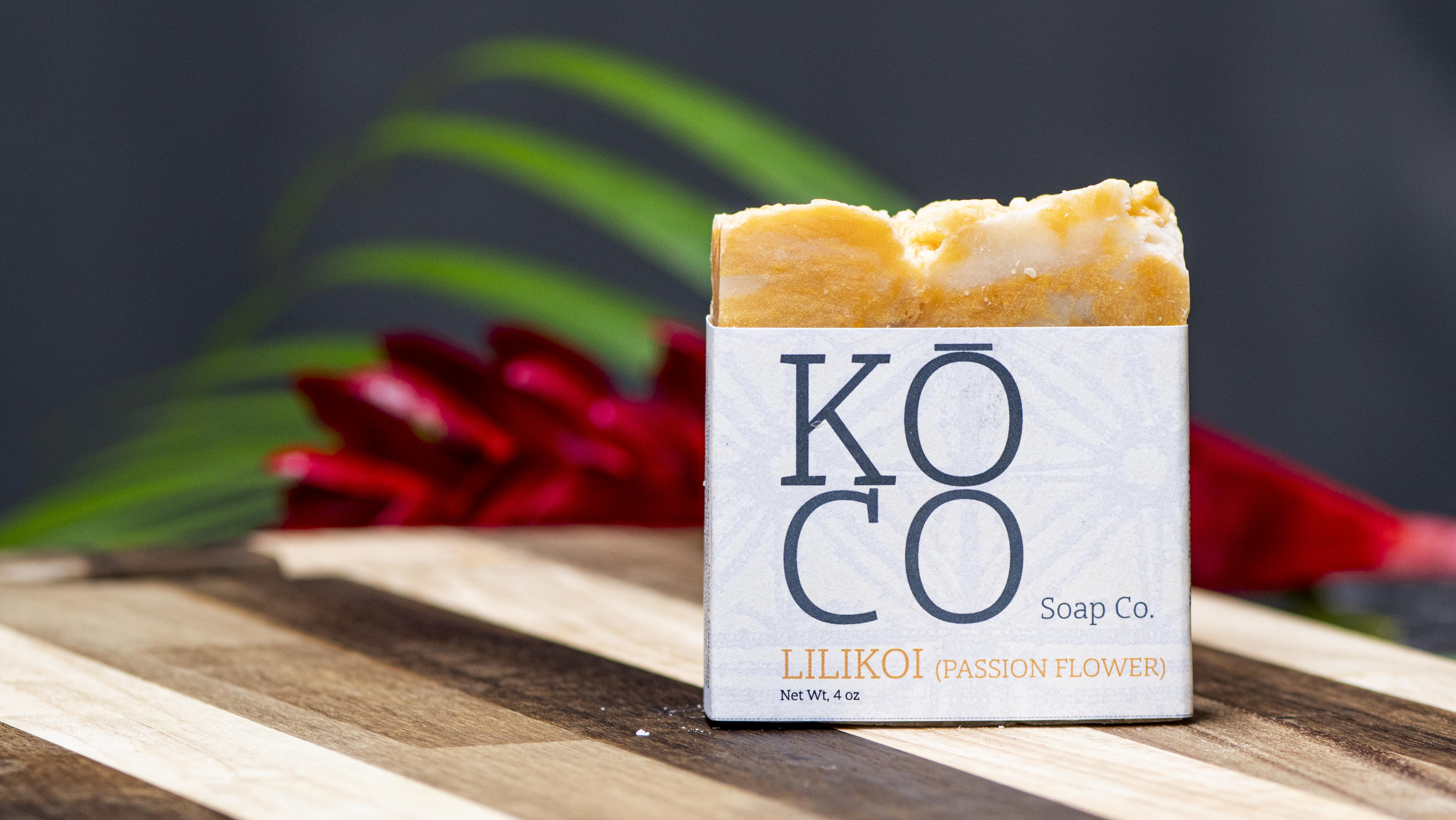 Lilikoi Passion Soap 4oz bar