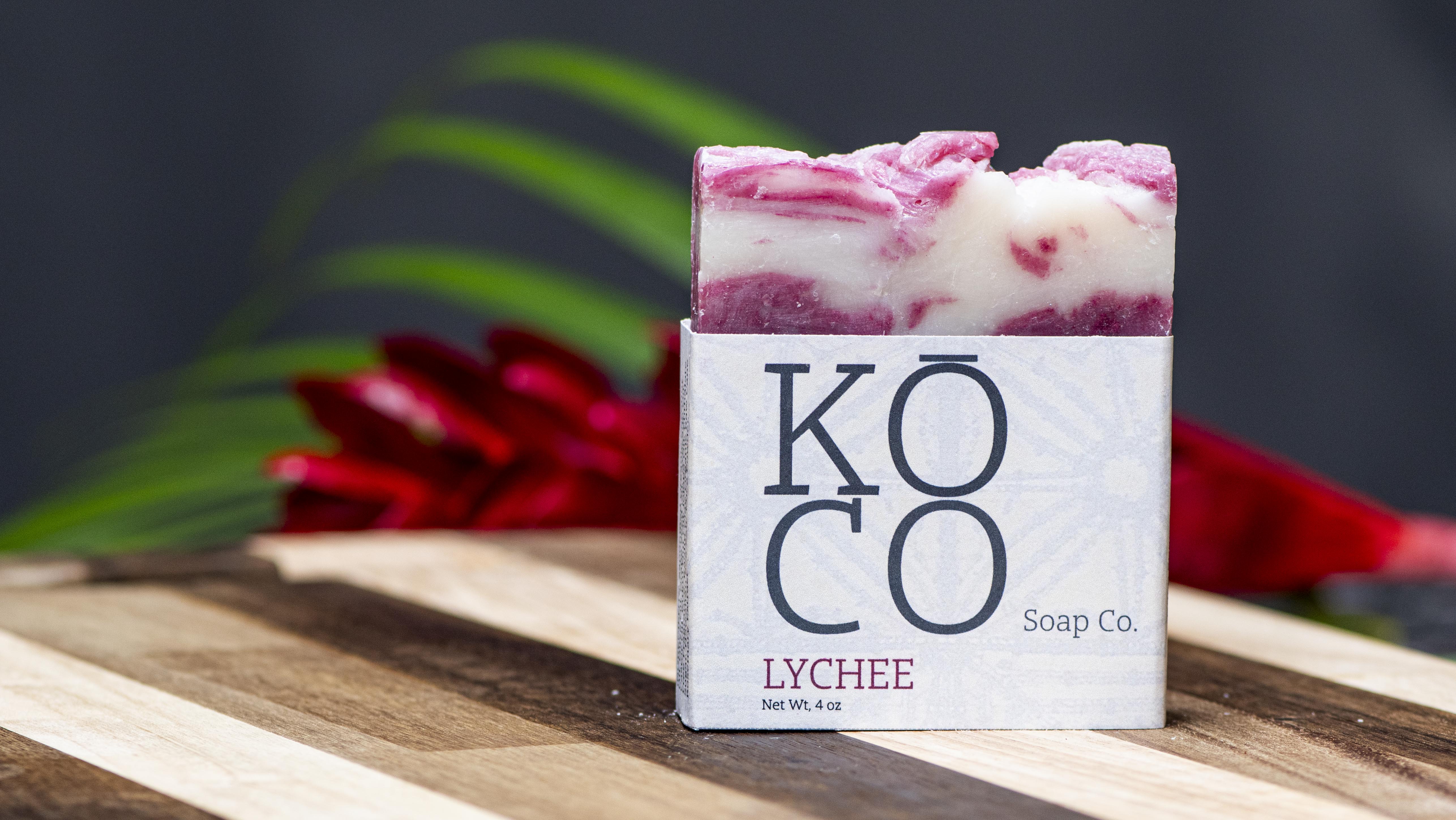 Lychee Soap 4 oz bar
