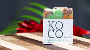 Rainbow Eucalyptus 4 oz Bar