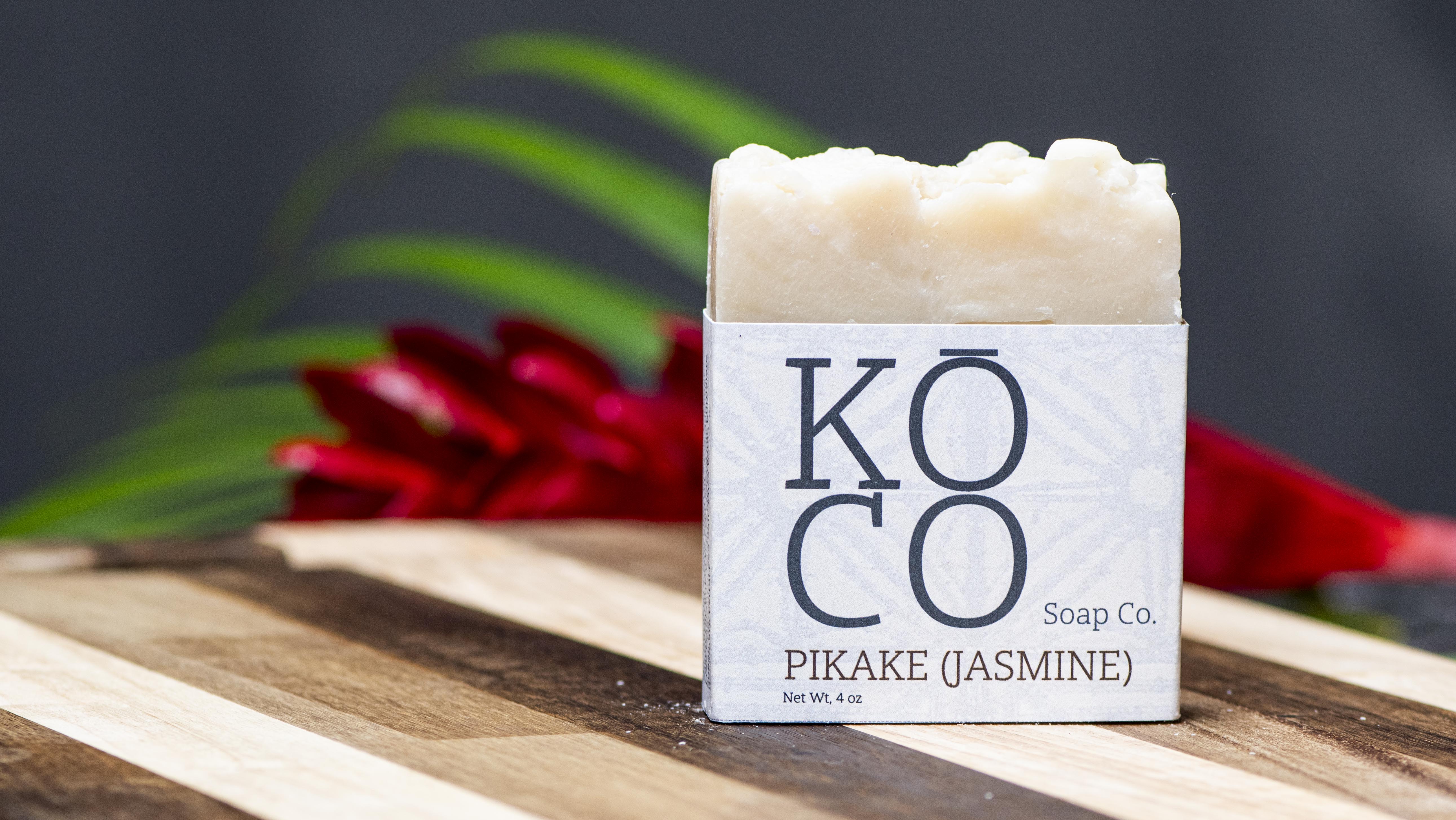 Pikake (Jasmine) soap 4oz bar