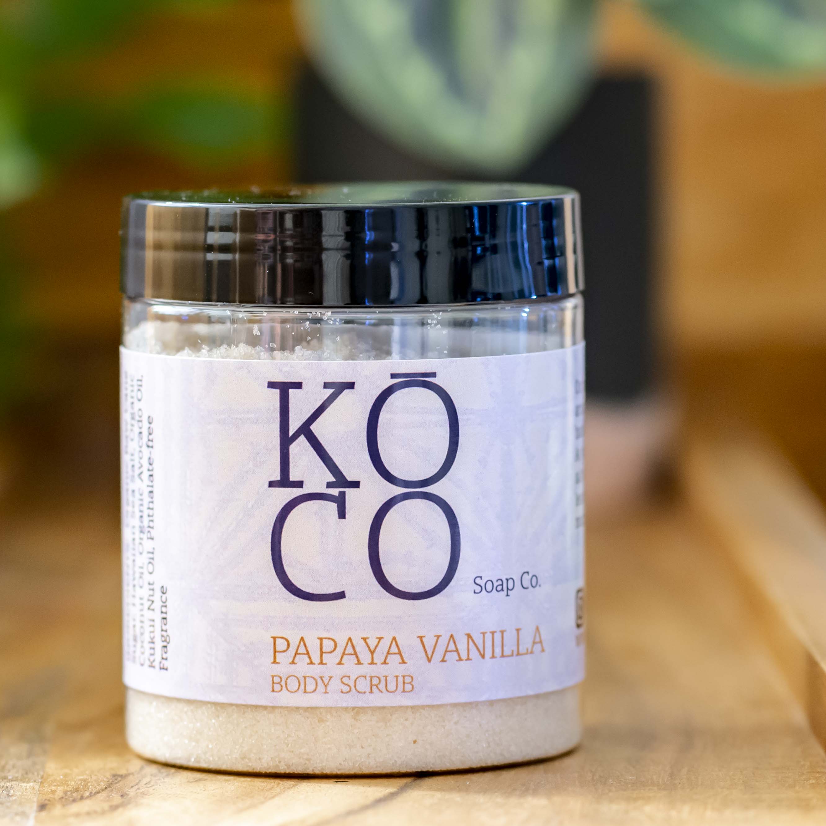 Papaya Vanilla Scrub