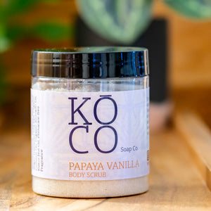 Papaya Vanilla Scrub