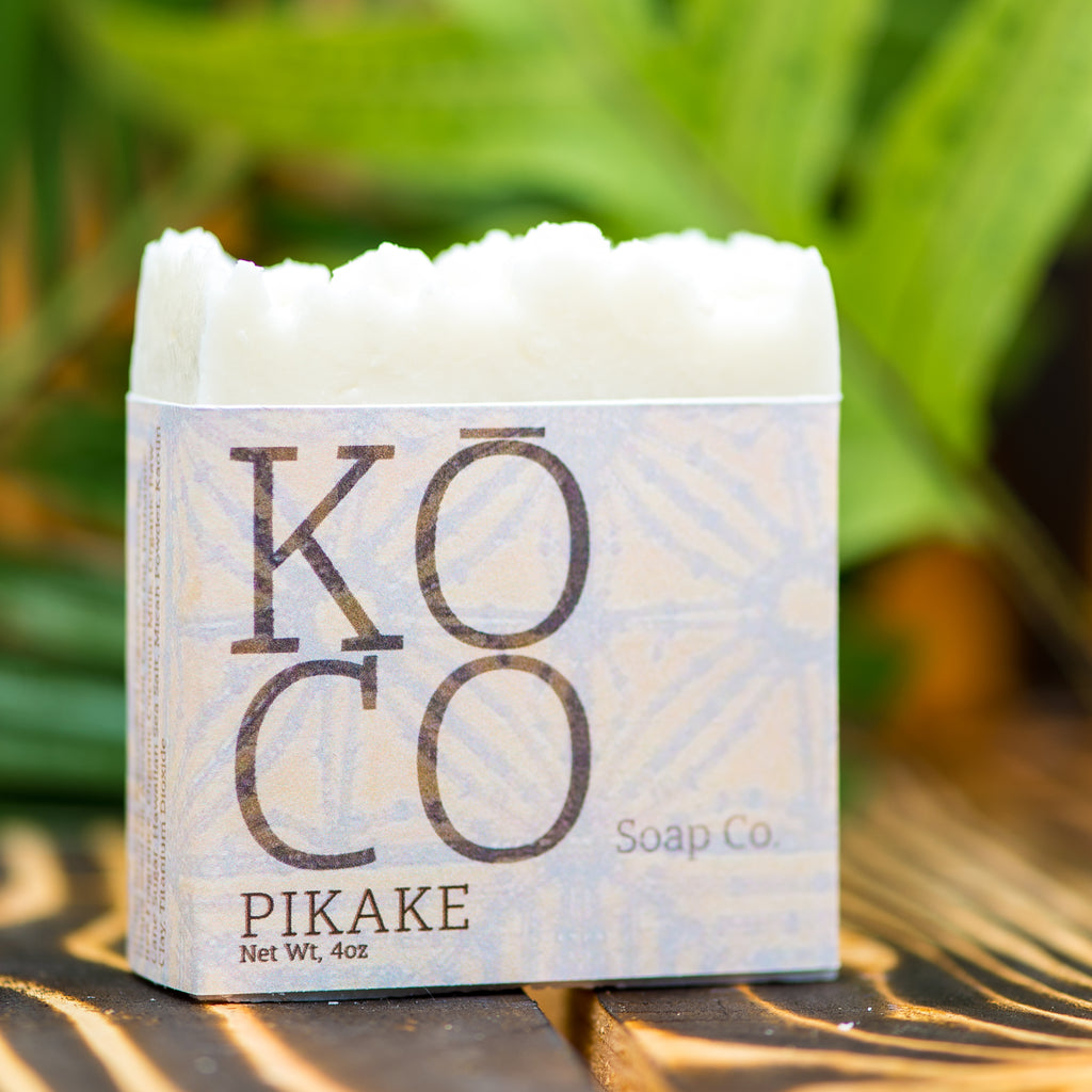 Koco Soap Co organic Kauai made soap scented with Jasmine